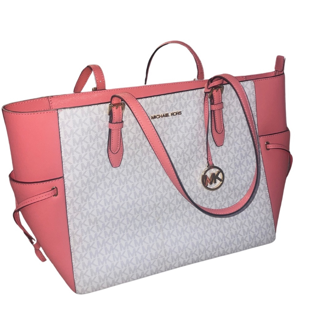 Michael Kors Large Saffiano Leather Tote Bag🎀👛